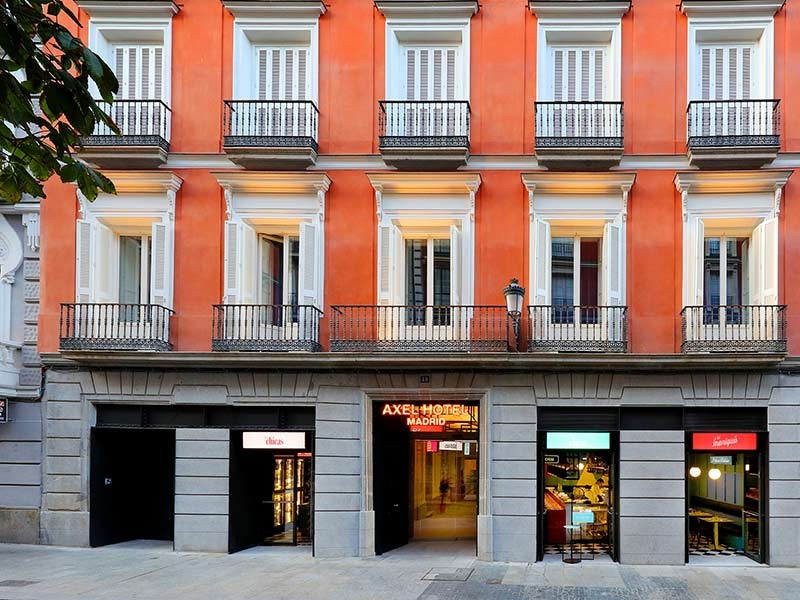 Image of a prime central Madrid hotel